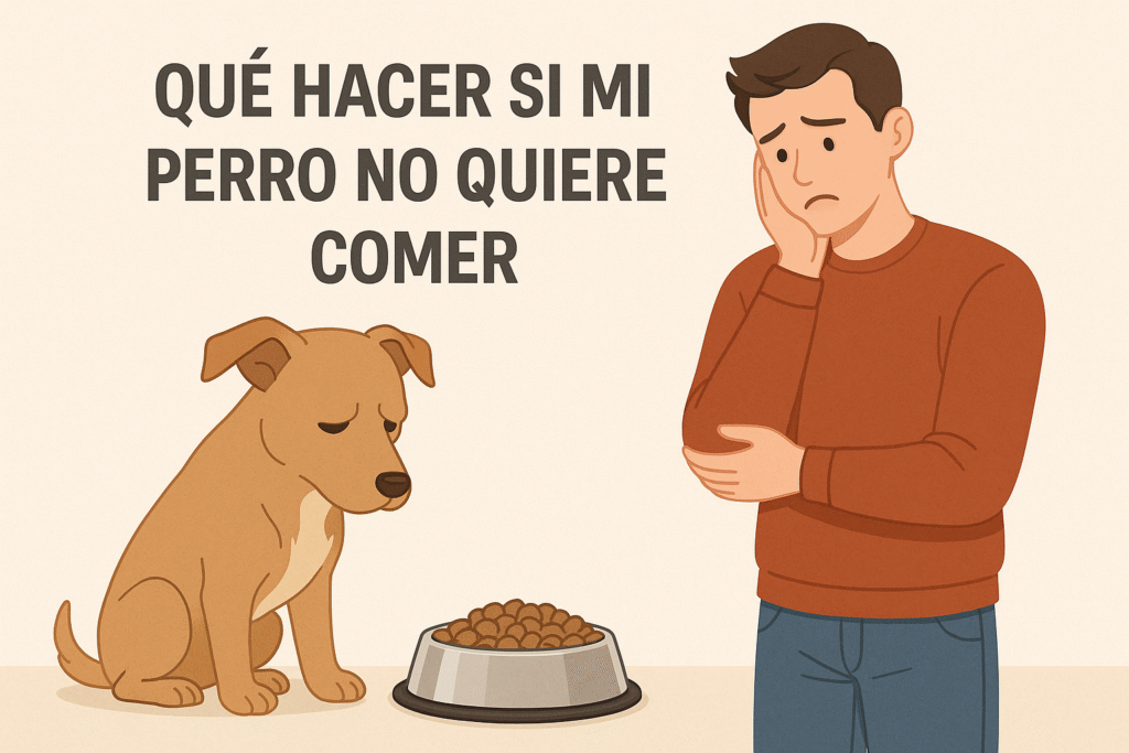 Qué hacer si mi perro no quiere comer: guía rápida